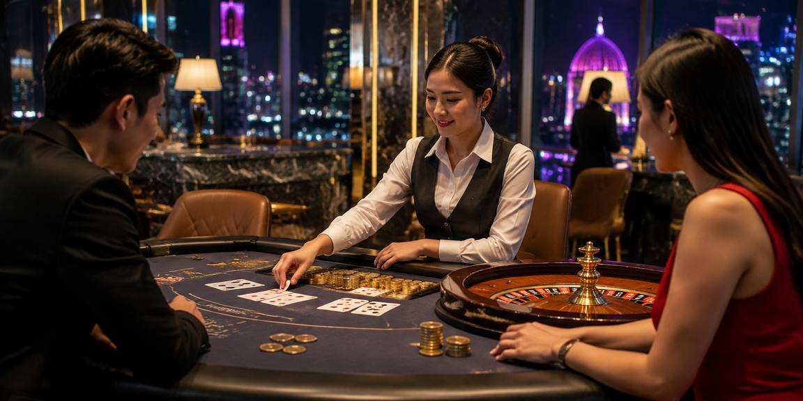 58win1 Bên trong sảnh casino của 58win1